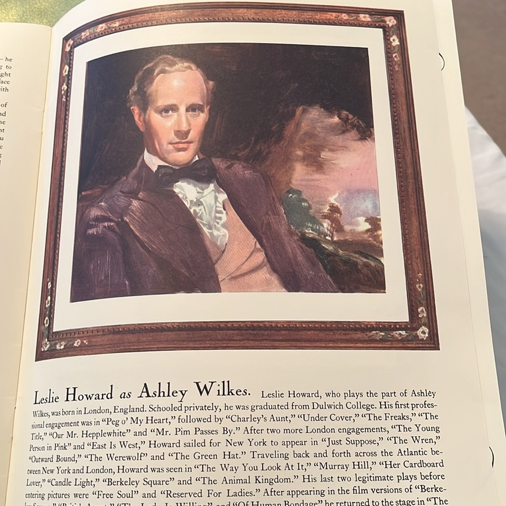 Gone With the Wind Movie Pamphlet Vintage reproduction 1999. - Picture 10 of 12
